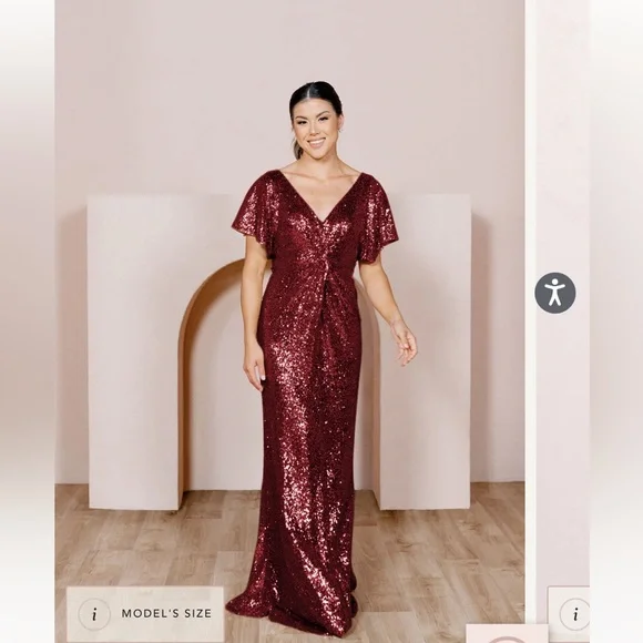 Revelry | Dresses | Gwen Sequin Dress In Cabernet | Poshmark Revelry | Dresses | Gwen Sequin Dress In Cabernet | Poshmark